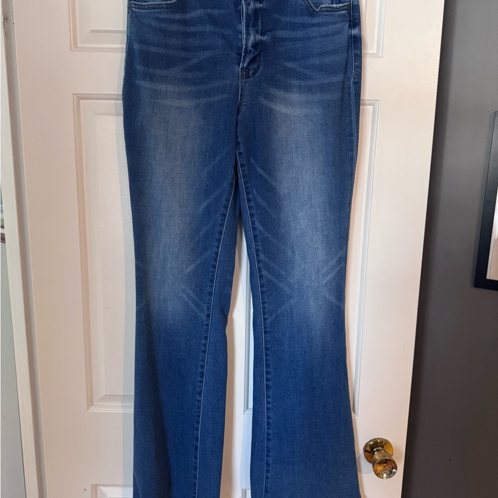 Stylish Indigo Flare Women's Jeans